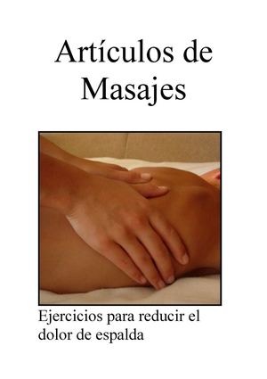 El tratamiento de la columna vertebral el ohm de fitness