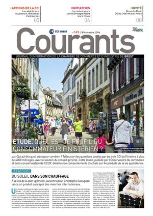 Courants journal économique de la CCI Brest