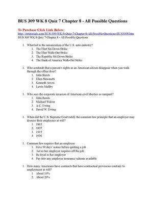 bus 475 wk 2 quiz Bus 475 week 11 quiz • question 1 the following are examples of stakeholders' economic power except: • question 2 in the first stage of corporate citizenship: • question 3 what kind of power might a local community use to influence a. bus 475 wk 2 quiz Bus 475 week 11 quiz • question 1 the following are examples of stakeholders' economic power except: • question 2 in the first stage of corporate citizenship: • question 3 what kind of power might a local community use to influence a.