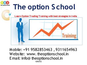 Option trading courses mumbai