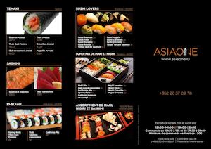 Carte Sushi