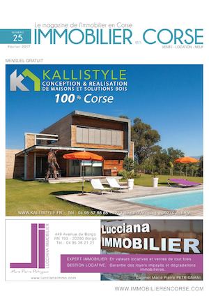 Immobilier en Corse - N°25 - Février 2017