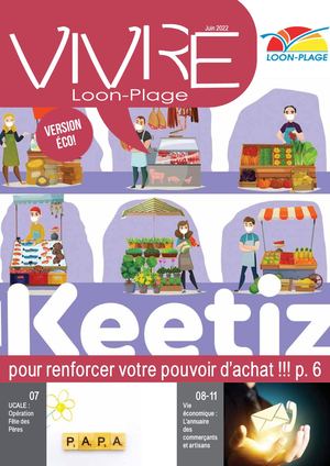 Magazine Vivre Loon-Plage édition éco de juin 2022