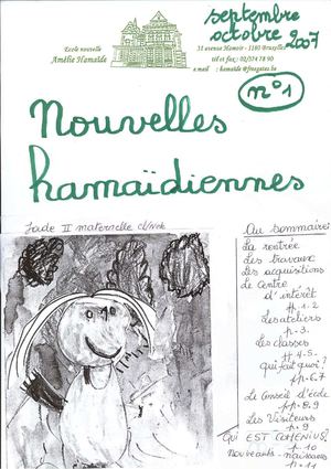 Nouvelles hamaïdiennes - octobre 2007