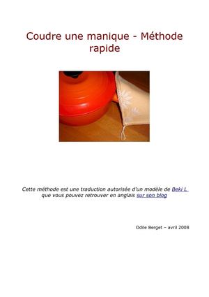 Manique - Couture rapide