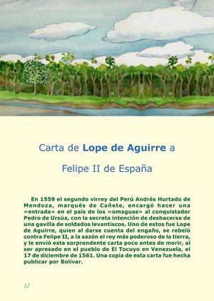 Carta de Lope de Aguirre a Felipe II