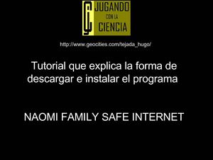 tutorial instalacion de naomi