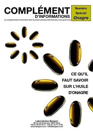 Complément d'information Hors serie