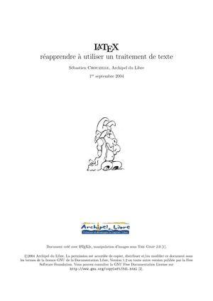 LaTeX - Réapprendre à utiliser un traitement de texte