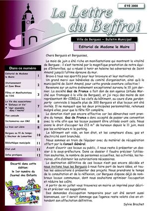 La lettre du Beffroi