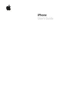 iPhone User Guide
