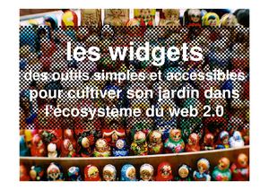 Les widgets