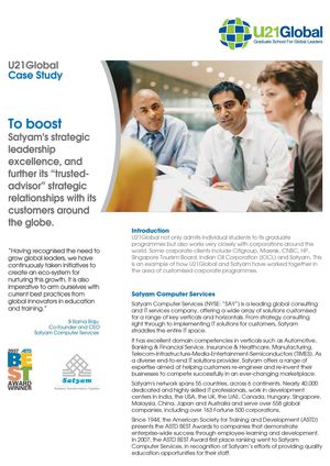 U21Global - Satyam Case Study