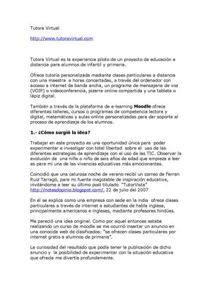 Tutora Virtual