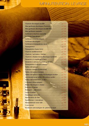 Catalogue manutention levage