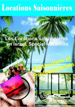 Locations saisonnieres en ISRAEL
