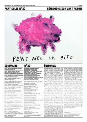 Journal Particules N°20 juin-Août 2008