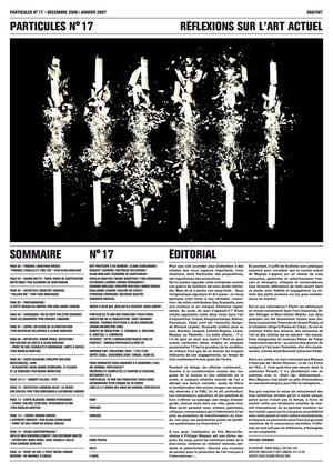 Journal Particules N°17 Déc.-Janvier 2007