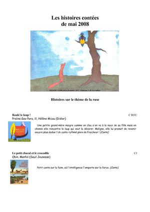 Histoires sur le thème de la ruse