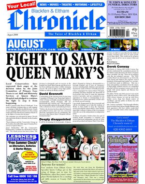 Blackfen & Eltham Chronicle August 2008