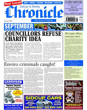 The Sidcup & Bexley Chronicle September 2008