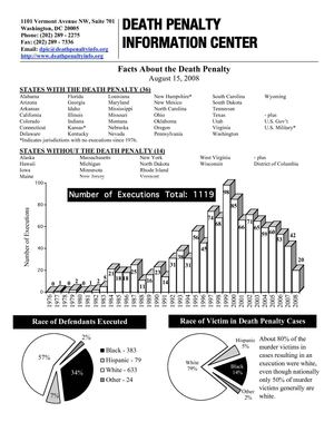 Fact book - Death penalty