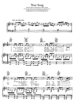 Your Song (Elton John)