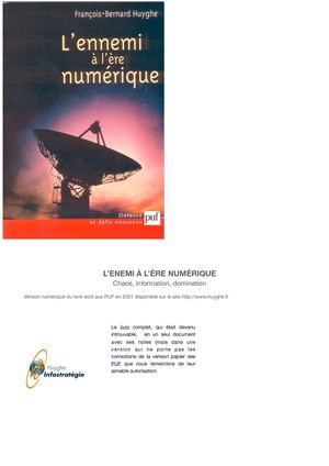 L'ennemi à l'ère numérique