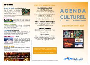 Agenda Culturel Baillargues Automne 2008