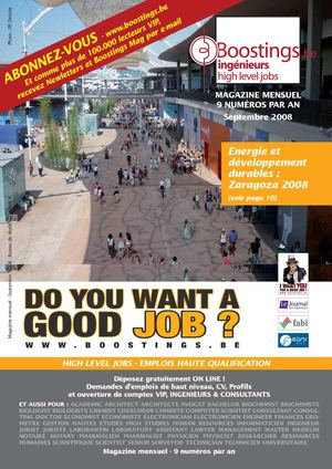 Boostings Septembre 2008 - Emplois haute qualification