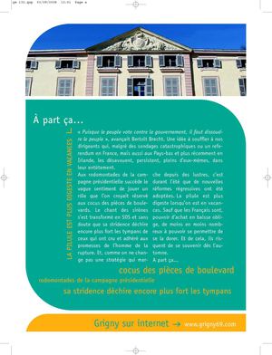 Grigny Mag de septembre 2008