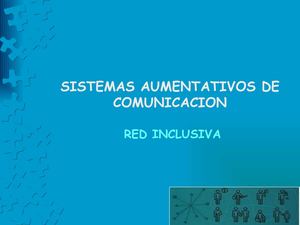 Sistemas Aumentativos de Comunicación- S.A.A.C
