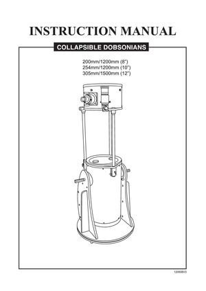 Ol'Optic : mode d'emploi anglais : Dobson Skywatcher rétractable 254 et 305 mm