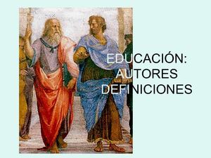 Concepto Educaciòn