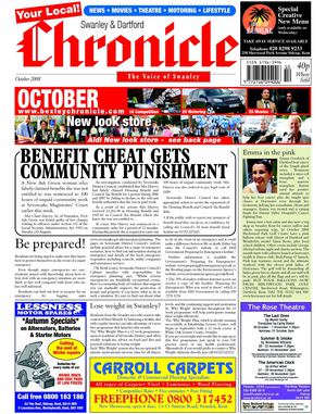 The Swanley & Dartford Chronicle October 2008