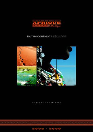 Afrique Authentique 2008/2009 Voyages sur Mesure