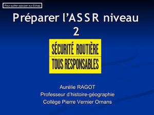 Réviser l'ASSR