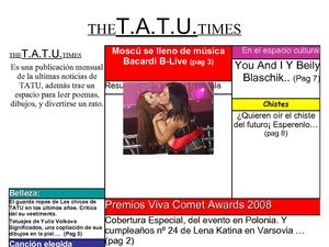 1º publicacion (The TATU Times)