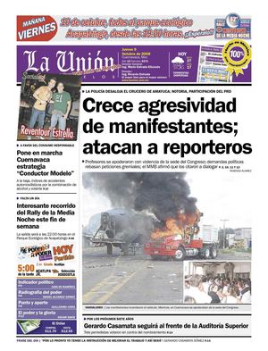 La Unión de Morelos 09 Octubre 2008