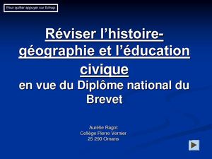 réviser le brevet histoire-géo