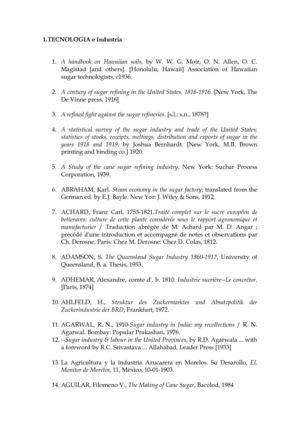 açucar-bibliografia