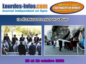 13ème Pèlerinage de la Nacioun Gardiano à Lourdes