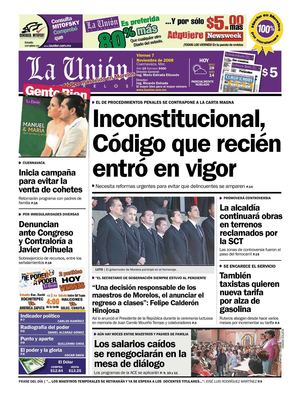 La Unión de Morelos 07 Noviembre 2008