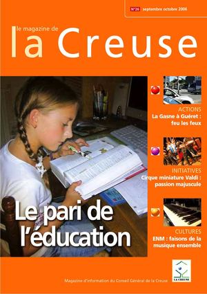 Le Magazine de la Creuse n°26, septembre - octobre 2006