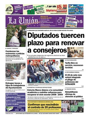 La Unión de Morelos 19 Noviembre 2008