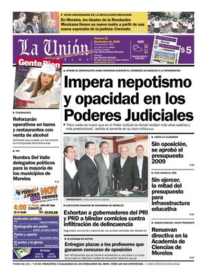 La Unión de Morelos 21 Noviembre 2008
