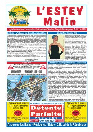 L'Estey Malin n°1 - Avril 2002
