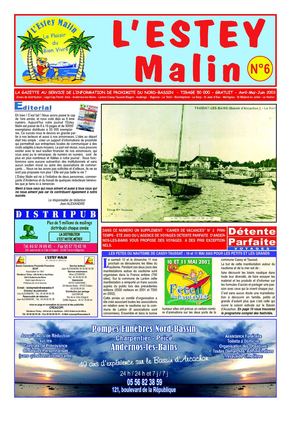 L'ESTEY MALIN N°6 - Avril, mai, juin 2003