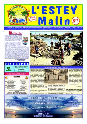 L'ESTEY MALIN N°7 - Juillet, août 2003