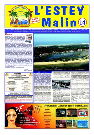 L'ESTEY MALIN N°14 - Juin, juillet 2005